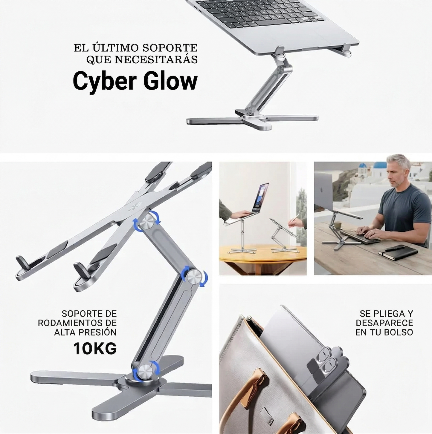 Soporte para portátiles | Cyber Glow